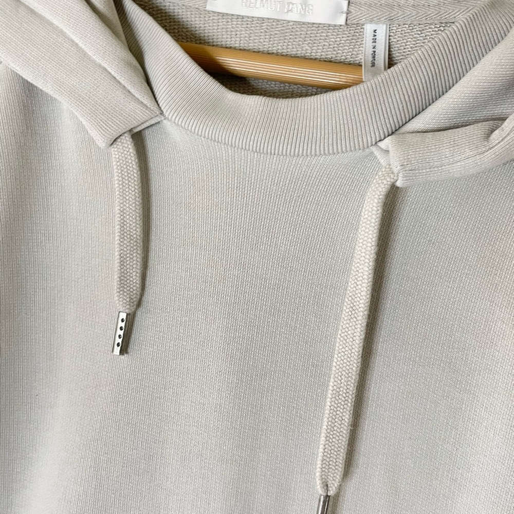 Helmut Lang men’s gray Reagan Hoodie sweatshirt streetwear - Picture 4 of 11